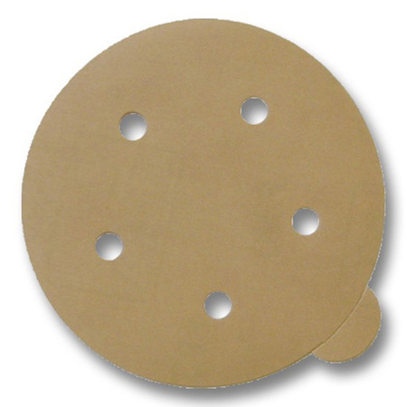 PASCO Sanding Disc 5-in W x 5-in L 80-Grit 5-Hole Disc Tab PSA 100-Pack P6.23-050805DWT